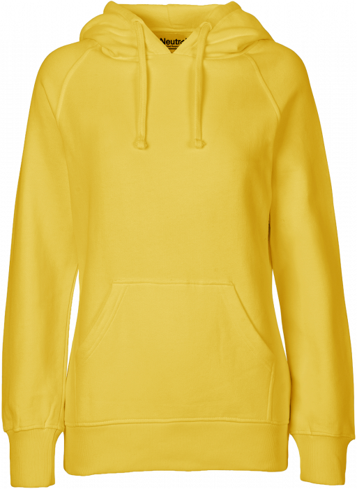 Neutral - Organic Cotton Hoodie Women - Yellow