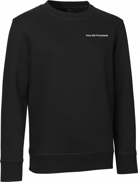 ID - Pap O-Neck Sweatshirt Ks - Zwart