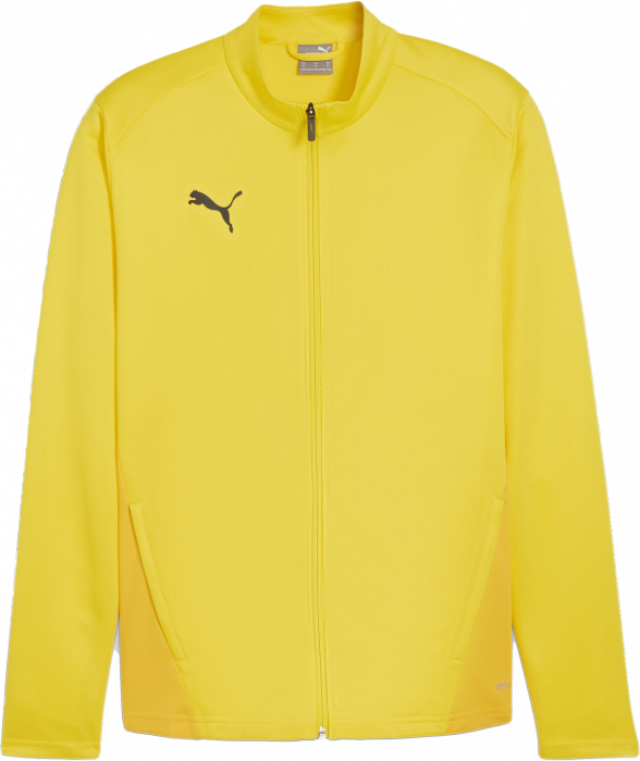 Puma - Teamgoal Training Jacket W. Zip - Yellow & white