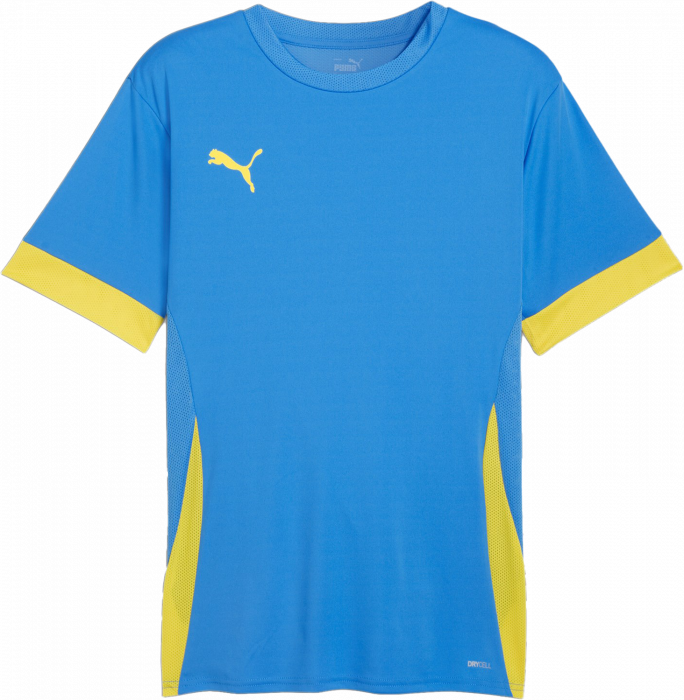 Puma - Teamgoal Matchday Jersey Jr. - Blue Lemonade & yellow
