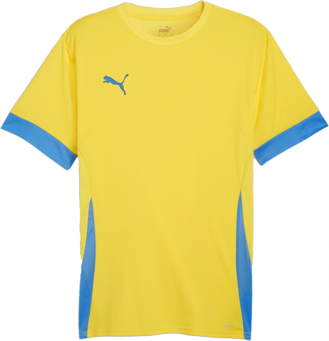 Puma - Teamgoal Matchday Jersey Jr. - Yellow & blue lemonade