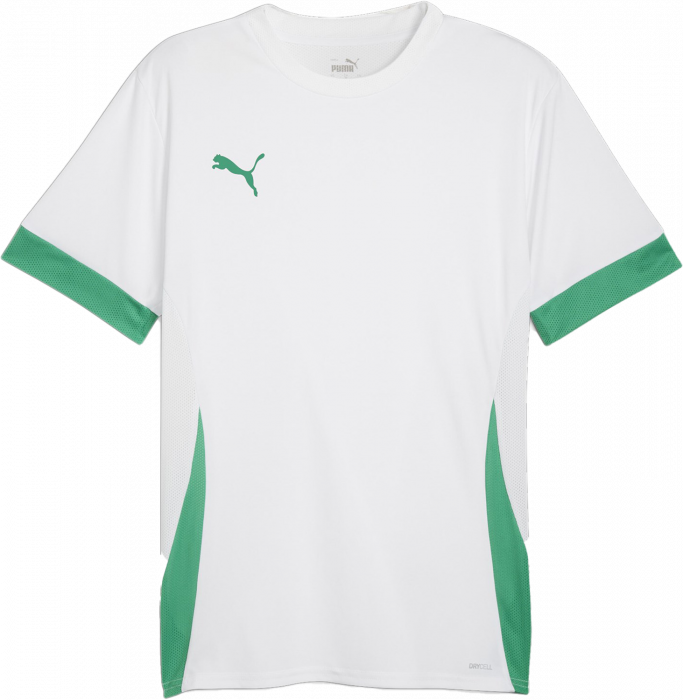Puma - Teamgoal Matchday Jersey Jr. - Blanco & sport green