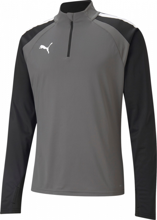 zip training sweatshirts 7 top Colors (657236) › › Pearl Puma & black 1/4 › & Smoked Hoodies TeamLIGA