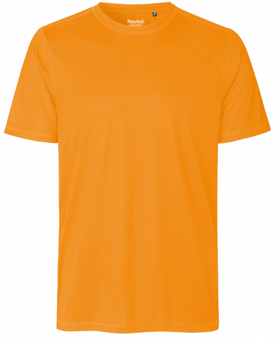 Neutral - Performance T-Shirt Genbrugspolyester - Okay Orange