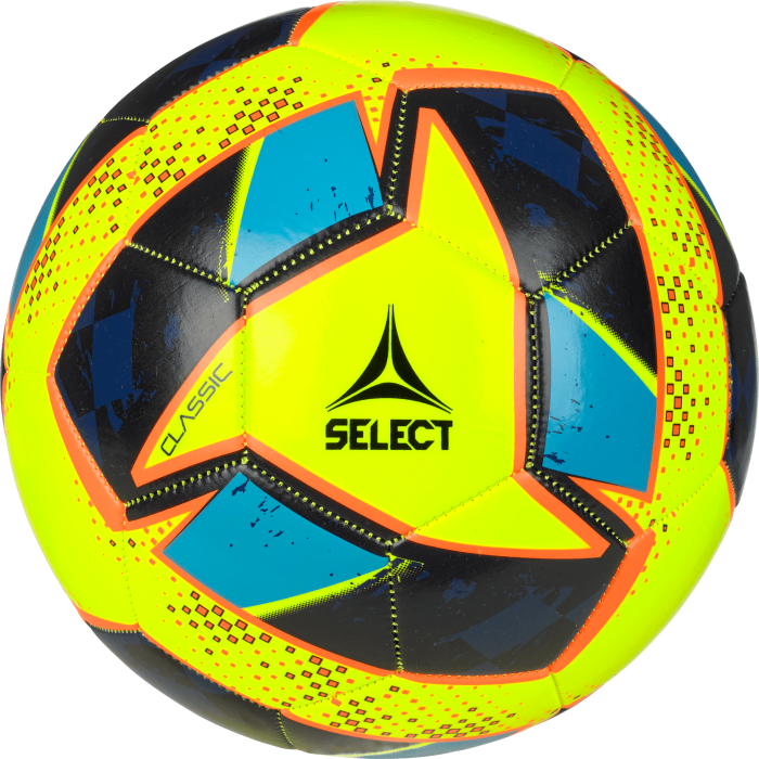 Select - Classic V24 Fodbold Gul - Gul & blå