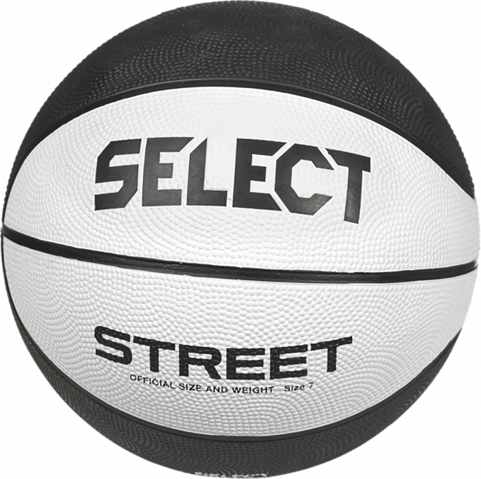 Select - Street Basketball - Hvid & sort