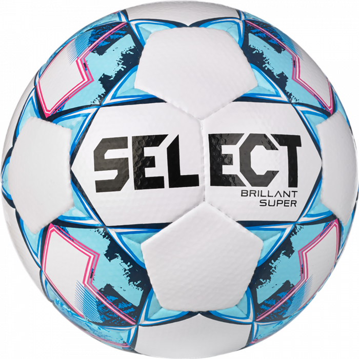 Select Ballon Football Brillant Super Brillant Super Wht-blk Blanc