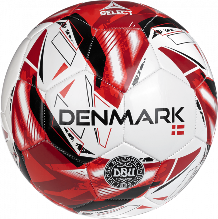 Select - Denmark Football - White & red