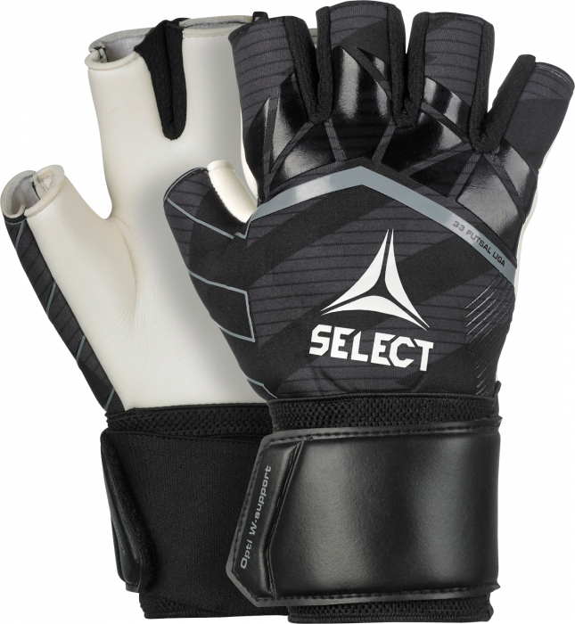 Select - Futsal Liga V24 Goal Keeper Gloves - Noir & blanc