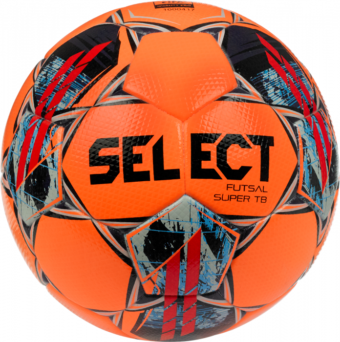 Select - Futsal Super Tb V22 - Orange & rød