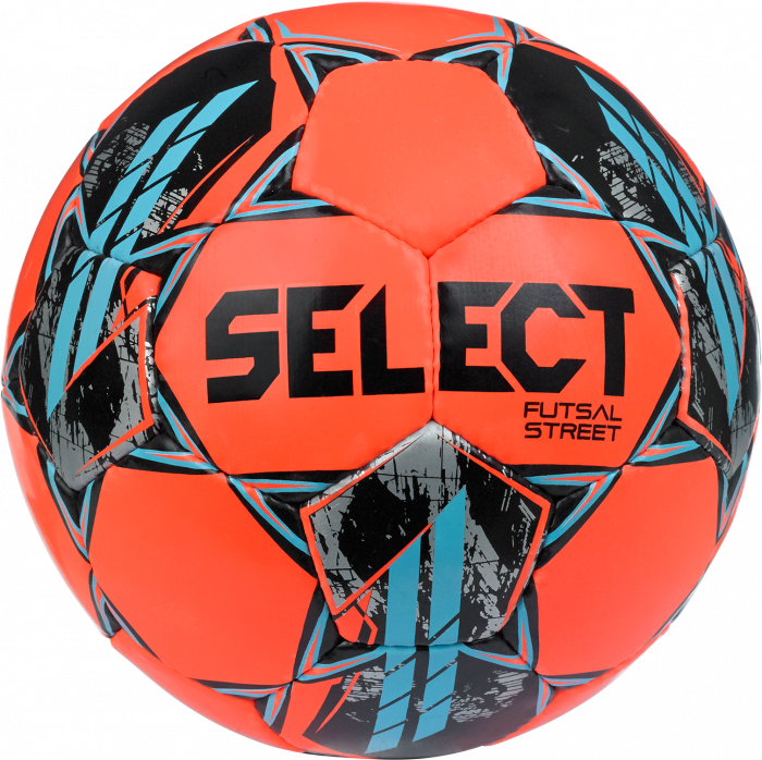 Select - Futsal Street V22 Fodbold - Orange & blå
