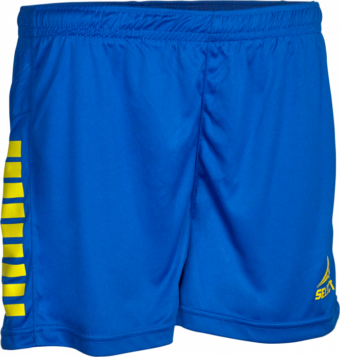 Select - Spain Shorts Women - Niebieski & żółty