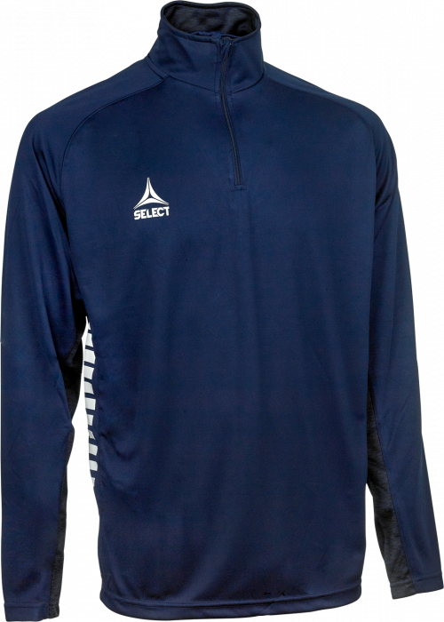 Select - Spain Training Jersey With 1/2 Zipper - Azul-marinho