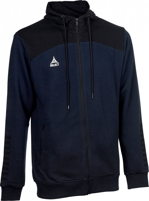 Select Oxford hoodie › Navy blue & black (630038) › 5 Colors › by Buff