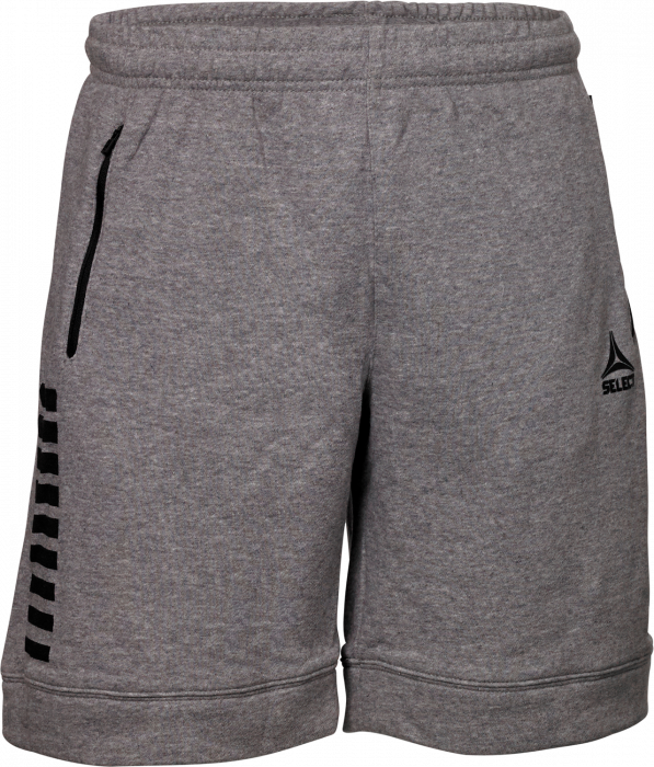 Select - Oxford Sweat Shorts - Melange Grey