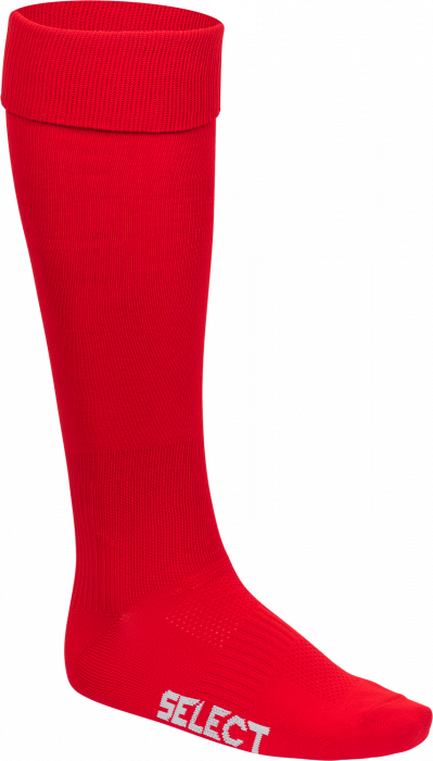 Select - Club Football Socks V22 - Czerwony