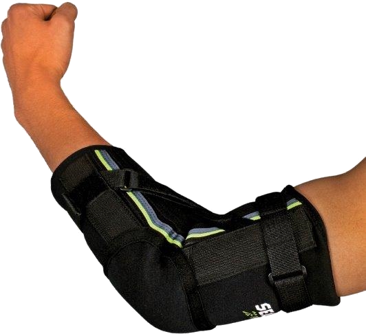 Select - Elbow Support With Splints - Zwart