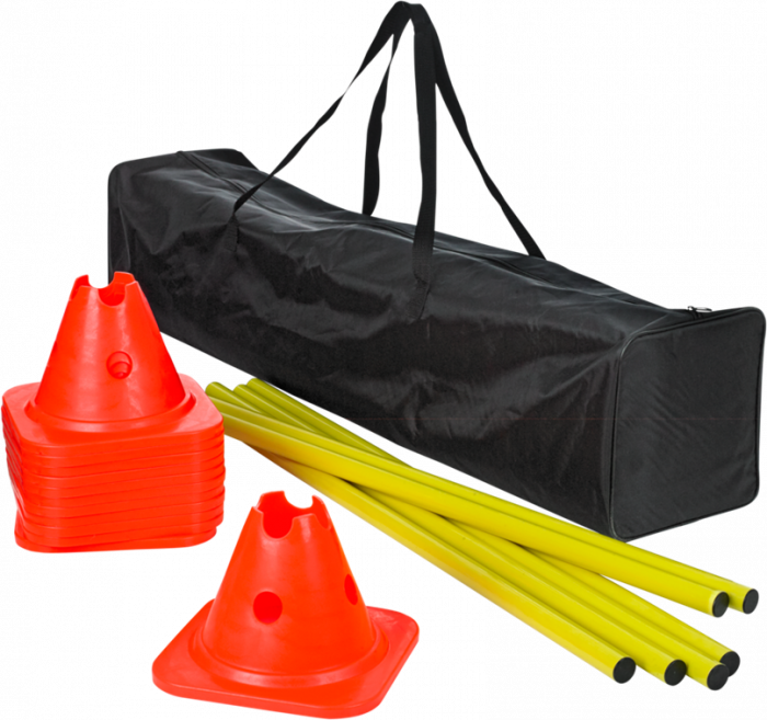 Select - Agility Set With Cones And Poles - Biały