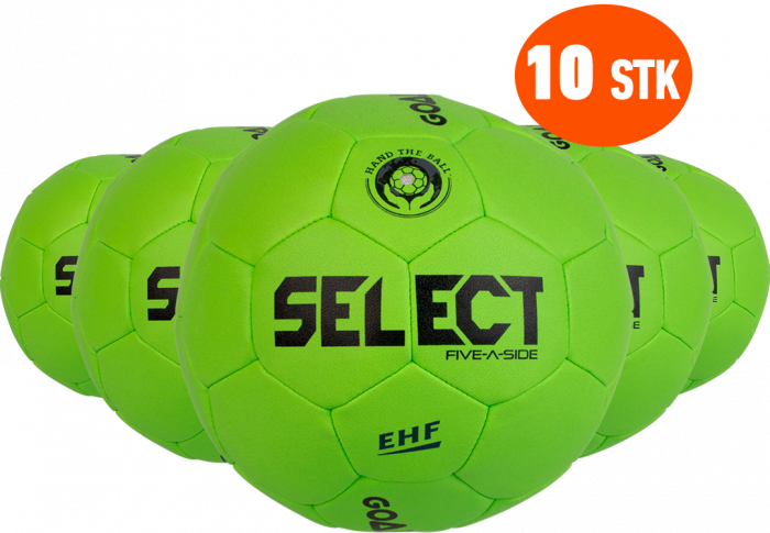Select - Coalcha Five-A-Side Handball 10 Pcs - Zielony