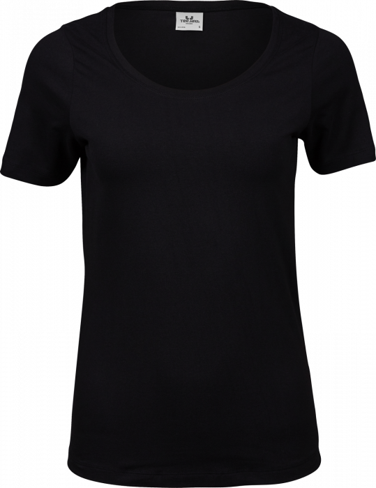 Tee Jays - Stretch T-Shirt Women - zwart