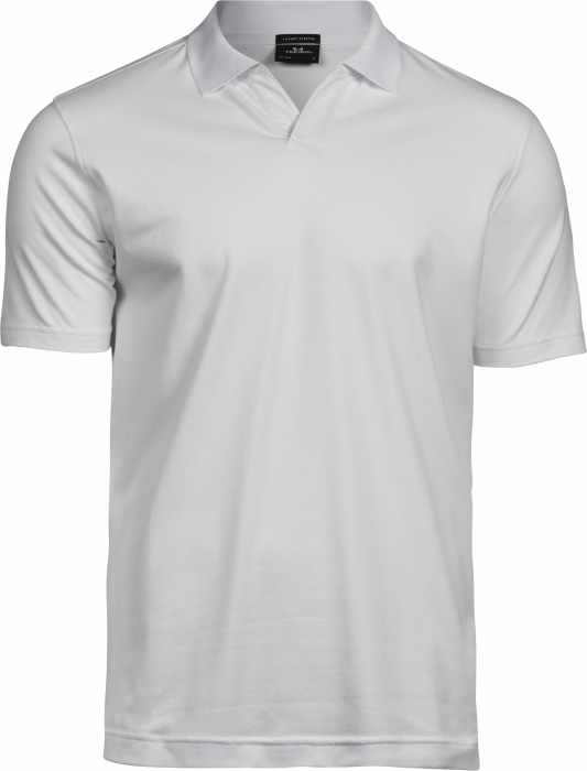 Tee Jays - Men's Organic Polo In Durable Stretch Fit - White