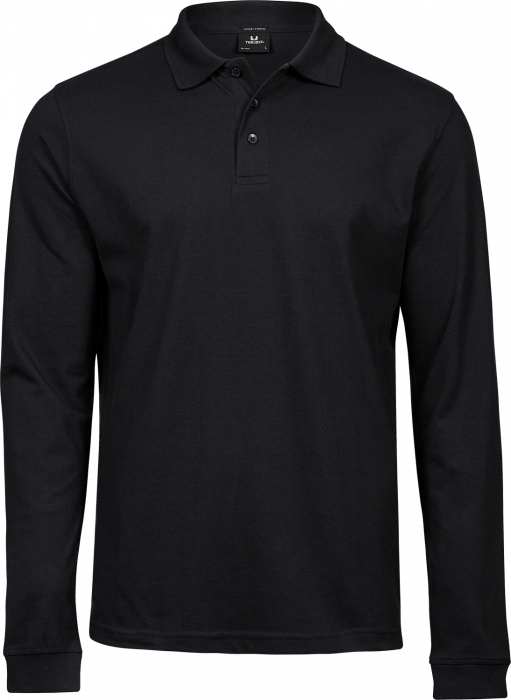 Tee Jays - Luxury Stretch Long Sleeve Polo - svart