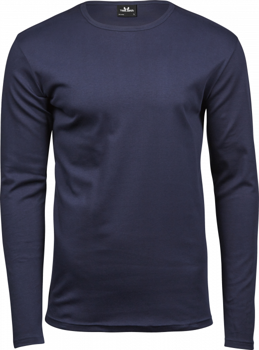 Tee Jays - Langærmet Økologisk T-Shirt Til Mænd - Navy