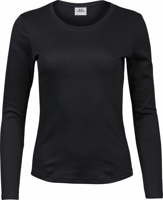 Tee Jays - Langærmet Økologisk T-Shirt Til Kvinder - sort