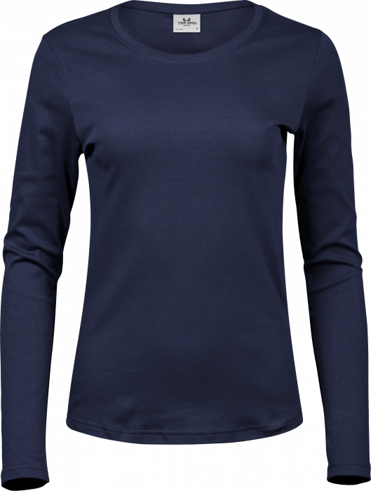 Tee Jays - Langærmet Økologisk T-Shirt Til Kvinder - Navy